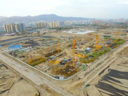 蘭州恒大山水城項(xiàng)目D、E地塊土石方工程施工